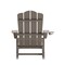 Flash Furniture Brown Adirondack Rocking Chair with Cupholder LE-HMP-1044-31-BR-GG - alternate 6